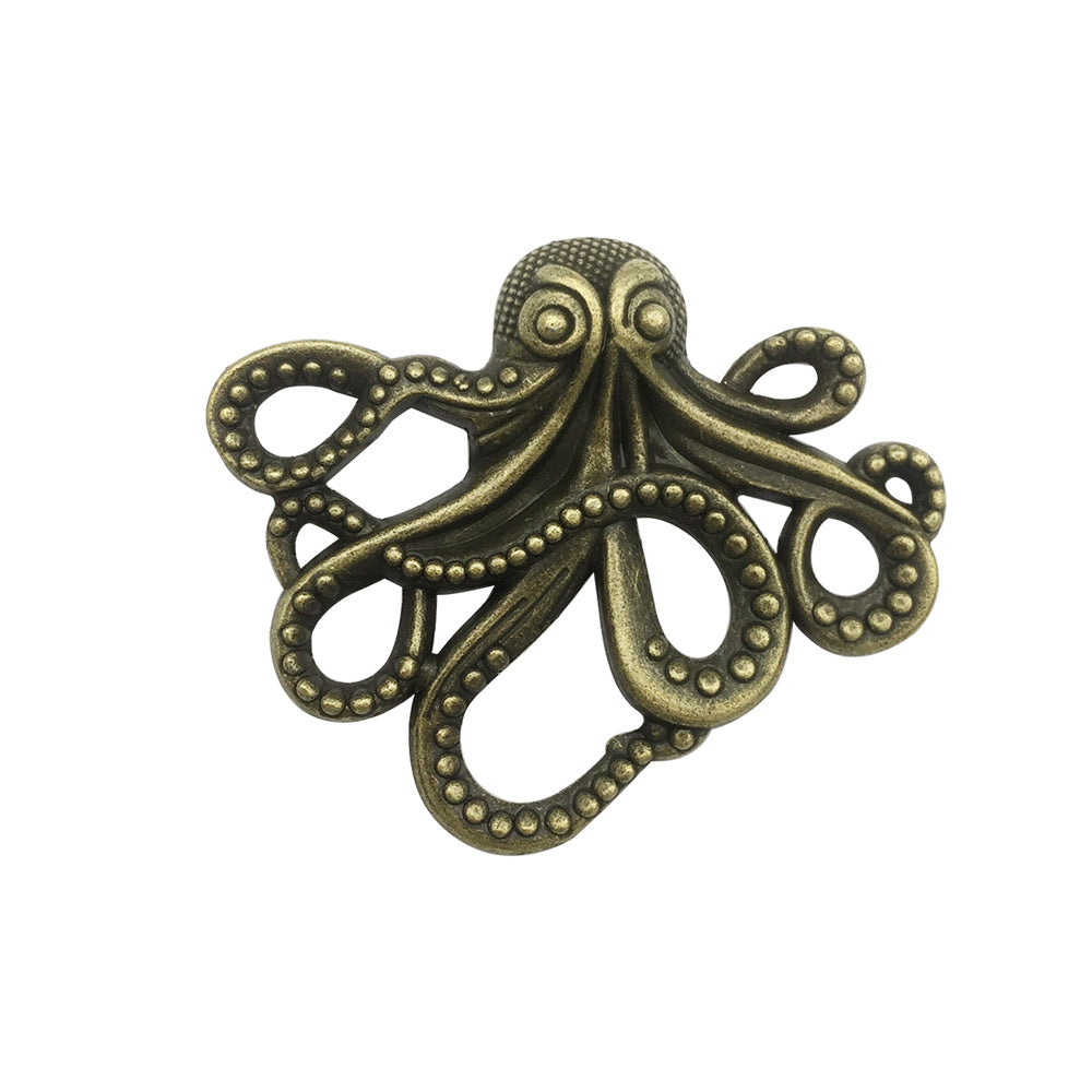 Retro Tibetan Silver Antique Brass Alloy DIY Accessories Marine Turtle Shell Necklace Bracelet Jewelry