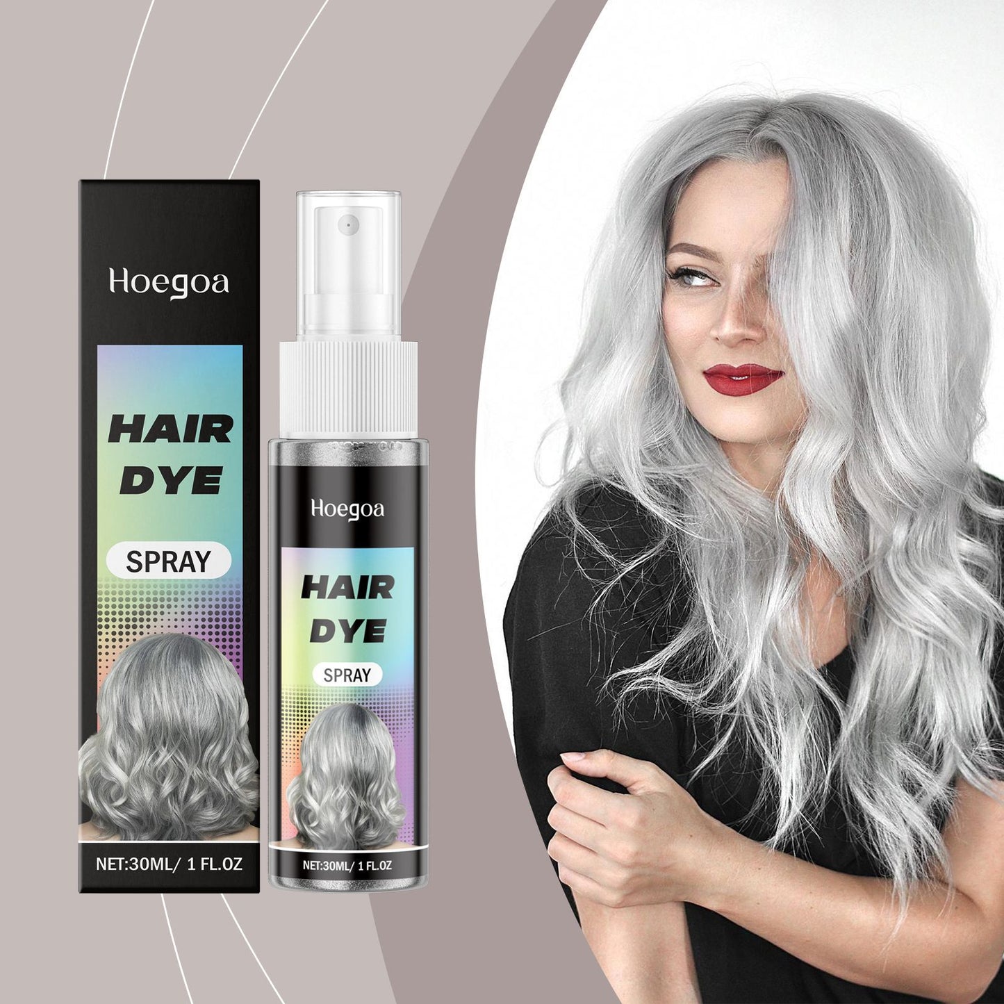 Natural Mild Color Hair Color Fashion Hair Color Hairdressing Agent